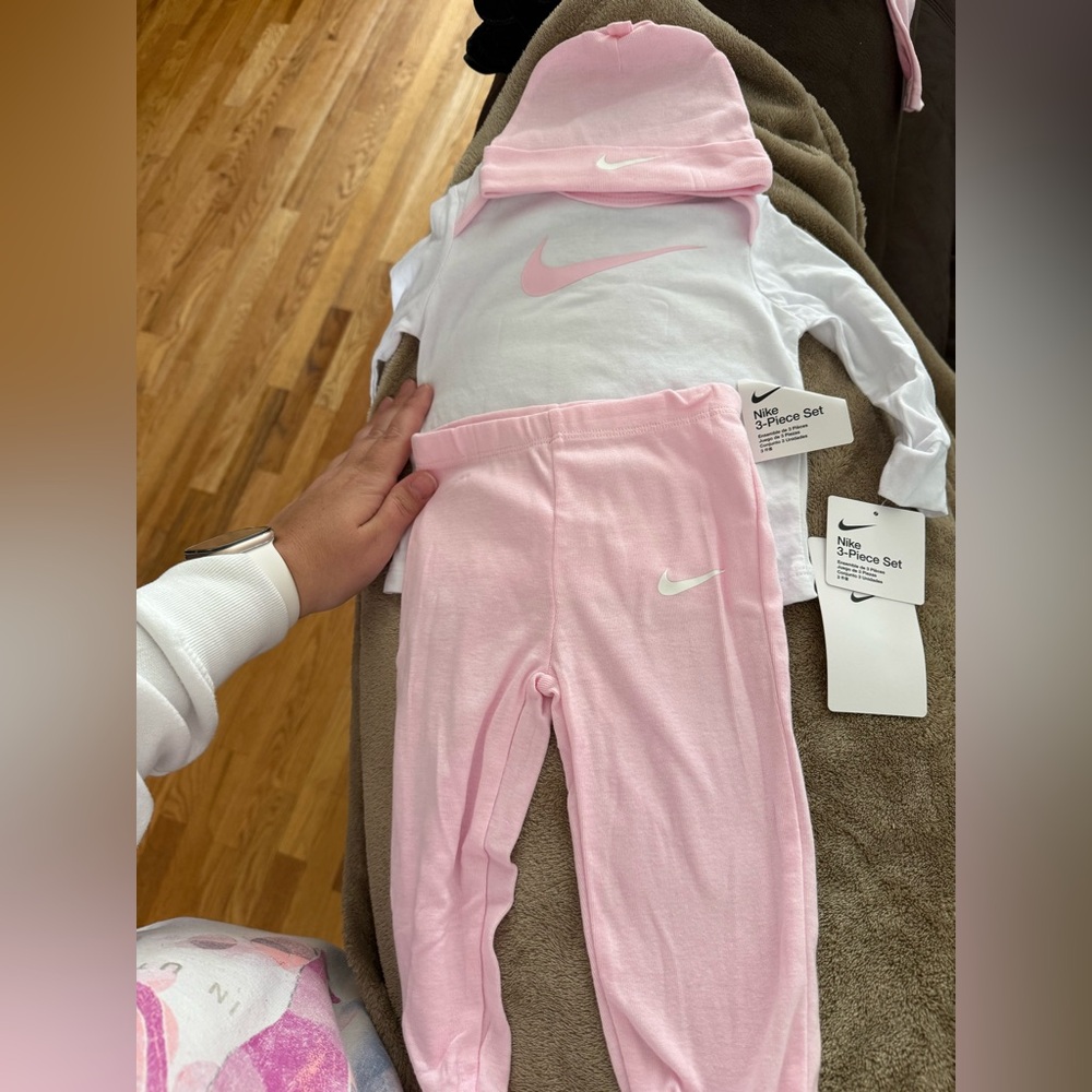9 month baby girl Nike set